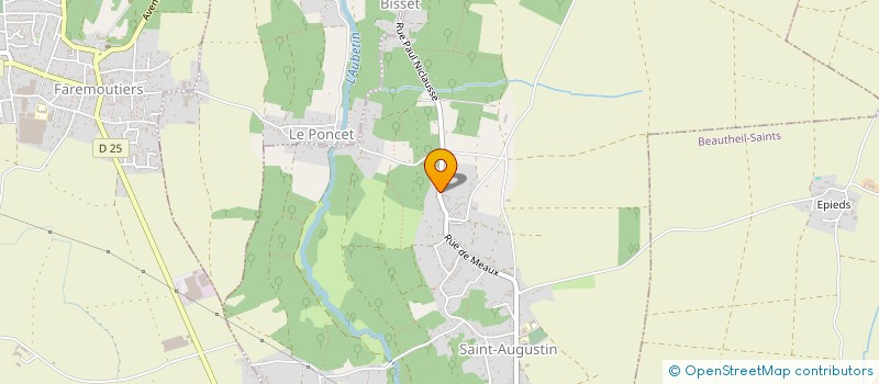 localisation de l'entreprise MONSIEUR SEBASTIEN RIBEIRO  SAINT-AUGUSTIN