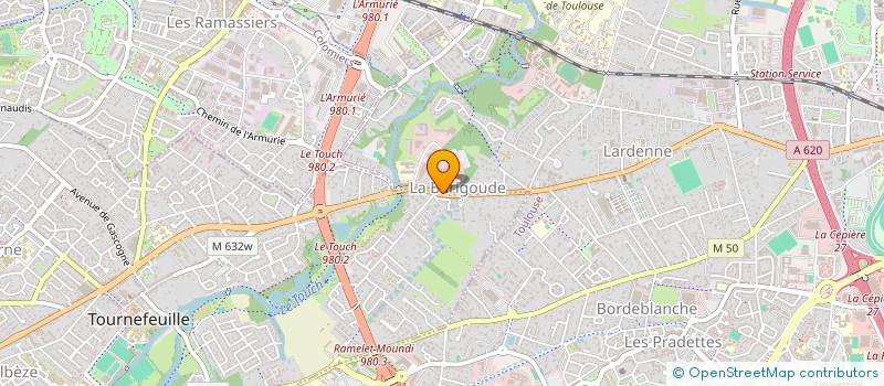 localisation de l'entreprise MONSIEUR SEBASTIEN RICARD à TOULOUSE