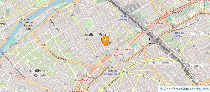 localisation de l'entreprise MONSIEUR SEBASTIEN RICHALOT à LEVALLOIS-PERRET