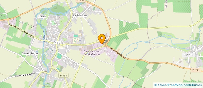 localisation de l'entreprise MONSIEUR SEBASTIEN RICHARD  MATHA