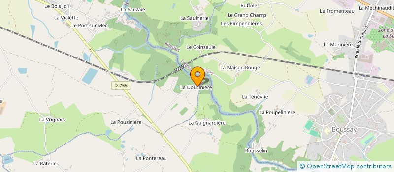 localisation de l'entreprise MONSIEUR SEBASTIEN RICHARD  CUGAND