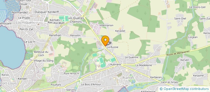 localisation de l'entreprise MONSIEUR SEBASTIEN RICHARD  LE CAMBOUT