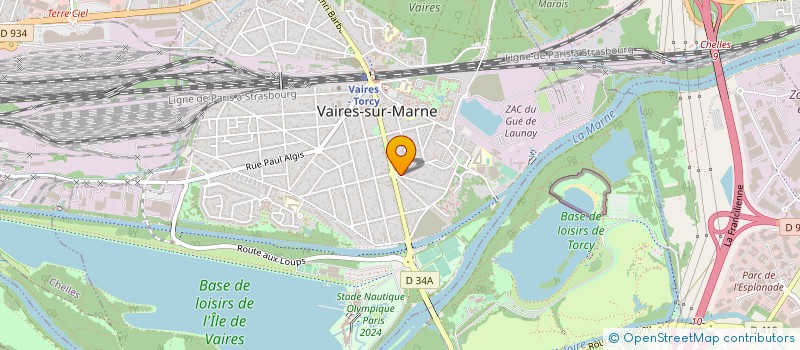 localisation de l'entreprise MONSIEUR SEBASTIEN RICHER  CHELLES