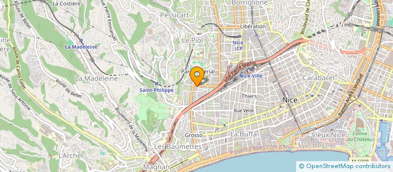 localisation de l'entreprise MONSIEUR SEBASTIEN RICHERT à NICE