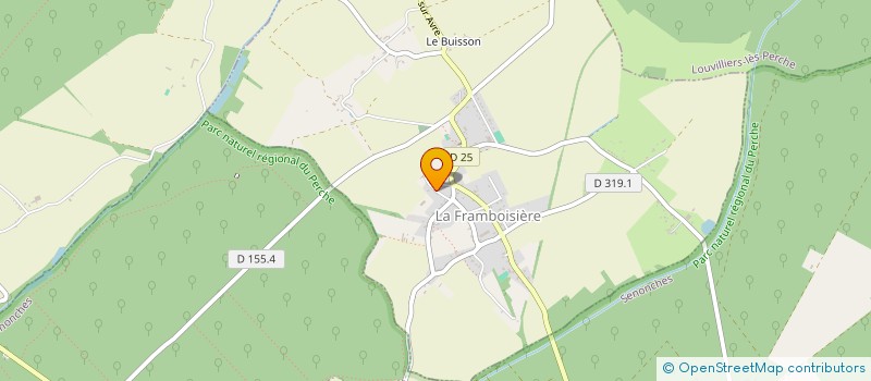 localisation de l'entreprise MONSIEUR SEBASTIEN RICHON à LA FRAMBOISIERE