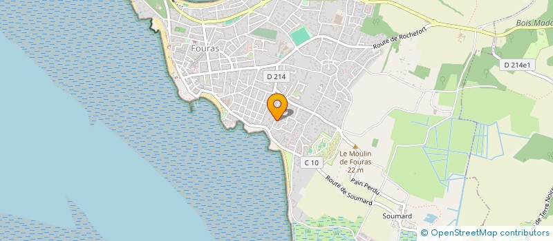 localisation de l'entreprise MONSIEUR SEBASTIEN RICO à FOURAS