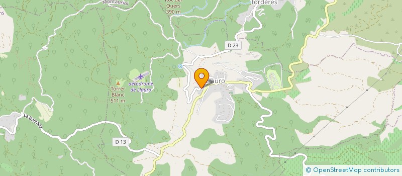 localisation de l'entreprise MONSIEUR SEBASTIEN RIGAIL  LLAURO