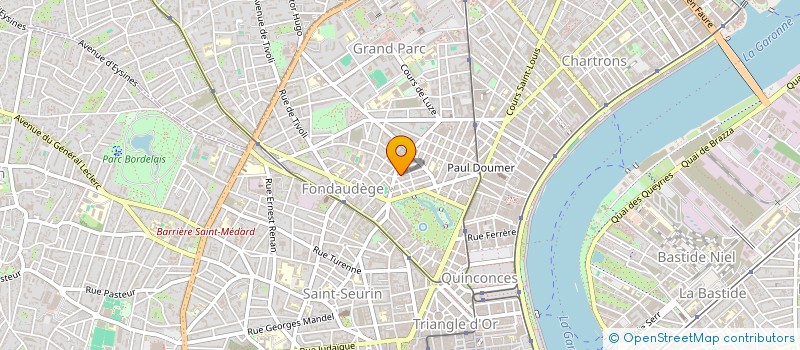 localisation de l'entreprise MONSIEUR SEBASTIEN RIGAL  BORDEAUX