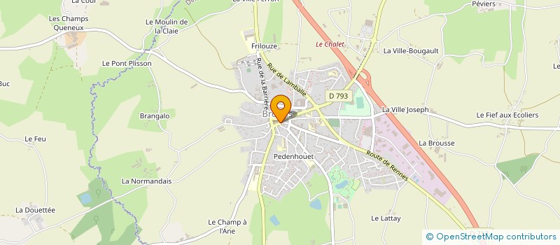 localisation de l'entreprise MONSIEUR SEBASTIEN RIGAUD à BROONS