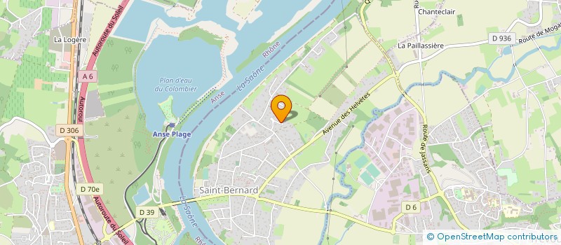 localisation de l'entreprise MONSIEUR SEBASTIEN RIGAULT  SAINT-BERNARD