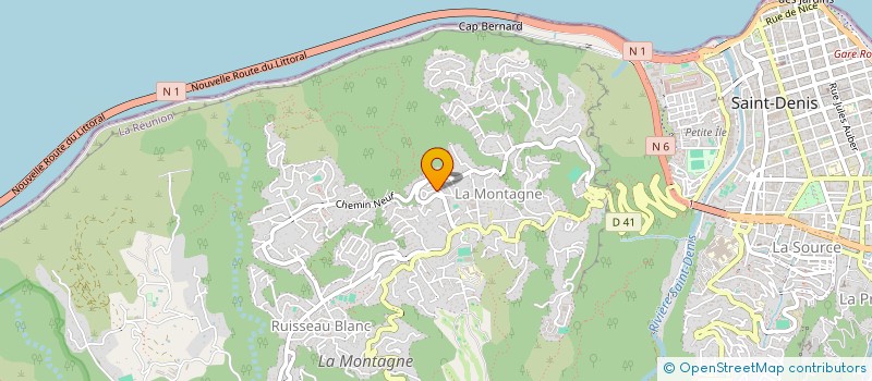 localisation de l'entreprise MONSIEUR SEBASTIEN RIGO  SAINT-DENIS