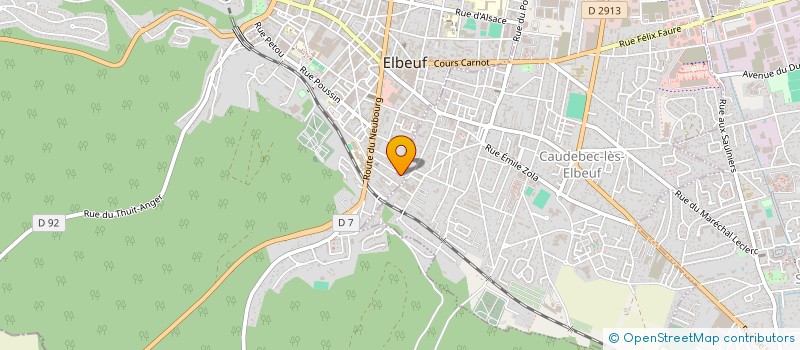 localisation de l'entreprise MONSIEUR SEBASTIEN RIMBERT à ELBEUF