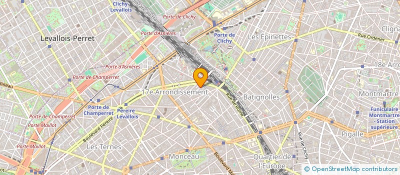 localisation de l'entreprise MONSIEUR SEBASTIEN RIMBERT  PARIS