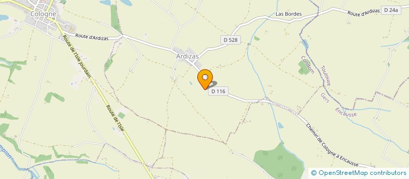 localisation de l'entreprise MONSIEUR SEBASTIEN RINALDO  SIRAC