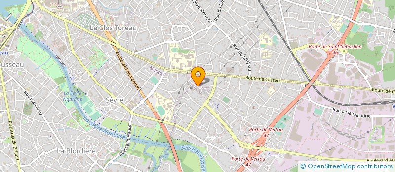 localisation de l'entreprise MONSIEUR SEBASTIEN RIO à NANTES