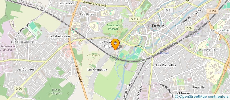 localisation de l'entreprise MONSIEUR SEBASTIEN RIQUET à VERNOUILLET