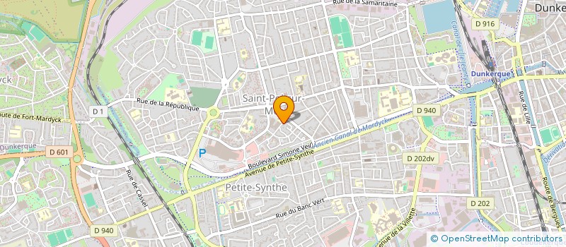 localisation de l'entreprise MONSIEUR SEBASTIEN RISBEC à DUNKERQUE