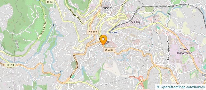 localisation de l'entreprise MONSIEUR SEBASTIEN RISSO à GRASSE