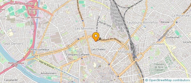 localisation de l'entreprise MONSIEUR SEBASTIEN RIVALS à TOULOUSE