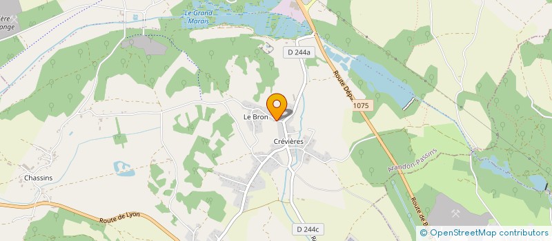 localisation de l'entreprise MONSIEUR SEBASTIEN RIVET  ARANDON-PASSINS