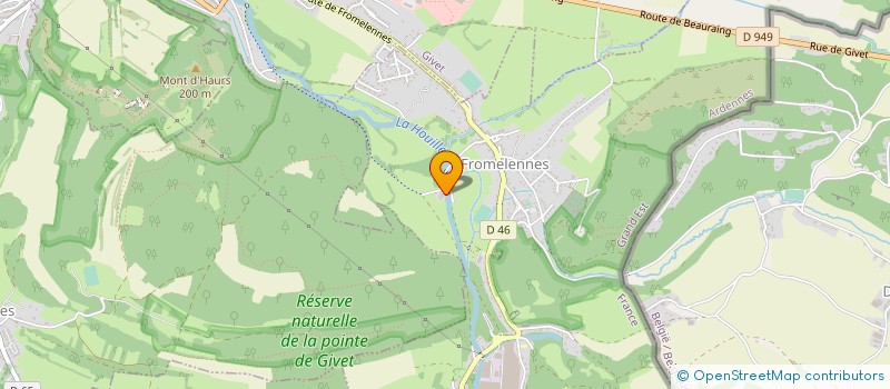 localisation de l'entreprise MONSIEUR SEBASTIEN ROBARDET à ROEULX
