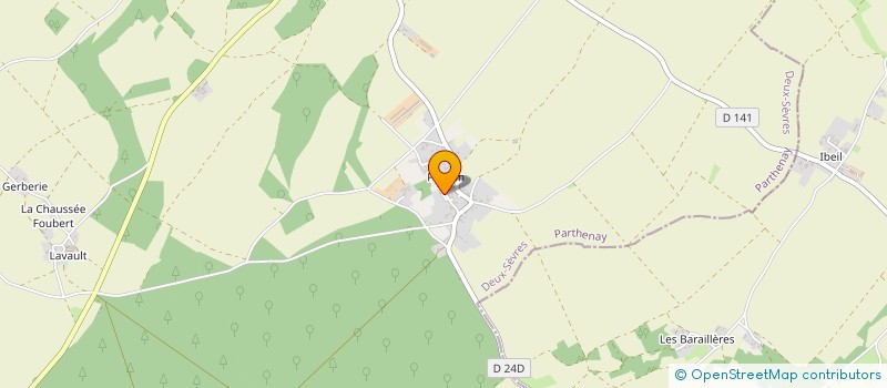 localisation de l'entreprise MONSIEUR SEBASTIEN ROBERT  THENEZAY