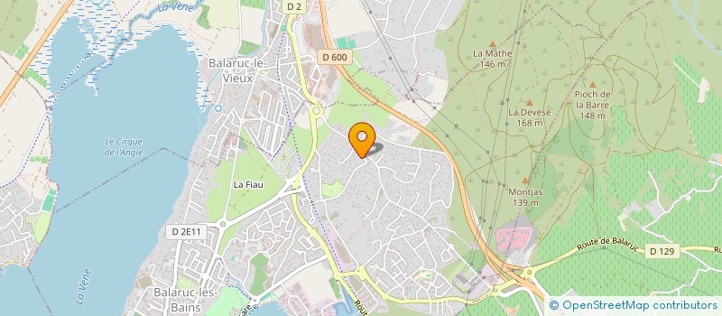 localisation de l'entreprise MONSIEUR SEBASTIEN ROBERT  BALARUC-LES-BAINS