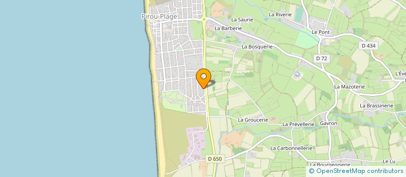 localisation de l'entreprise MONSIEUR SEBASTIEN ROBERT  PIROU