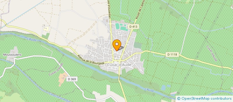 localisation de l'entreprise MONSIEUR SEBASTIEN ROBERT GARCIA  CUXAC-D'AUDE