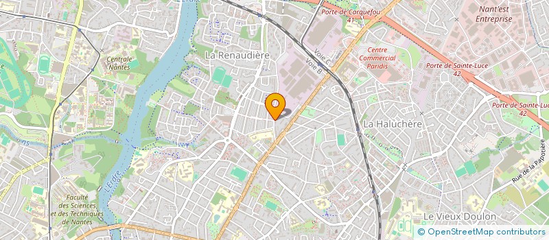localisation de l'entreprise MONSIEUR SEBASTIEN ROBILLARD à NANTES