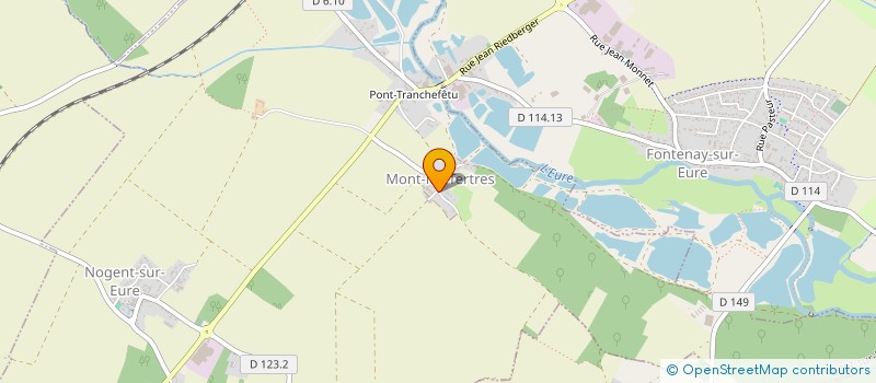 localisation de l'entreprise MONSIEUR SEBASTIEN ROBINET à NOGENT-SUR-EURE