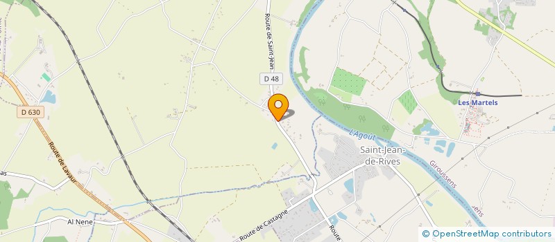 localisation de l'entreprise MONSIEUR SEBASTIEN ROCHARD  SAINT-LIEUX-LES-LAVAUR