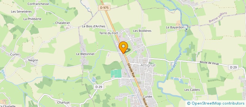 localisation de l'entreprise MONSIEUR SEBASTIEN ROCHE à CERTINES