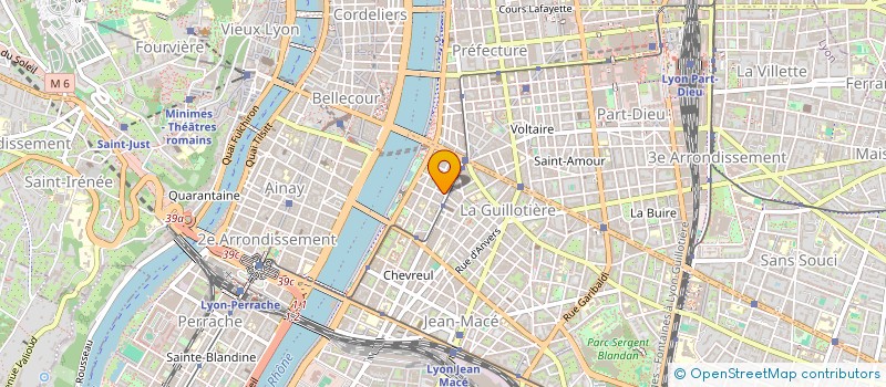 localisation de l'entreprise MONSIEUR SEBASTIEN ROCHE  LYON