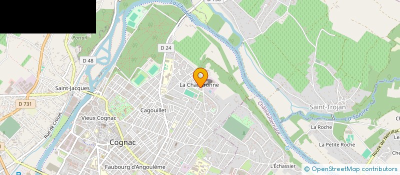 localisation de l'entreprise MONSIEUR SEBASTIEN ROCQUENCOURT à COGNAC