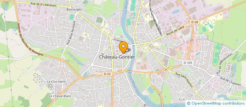 localisation de l'entreprise MONSIEUR SEBASTIEN ROCTON à CHATEAU-GONTIER-SUR-MAYENNE