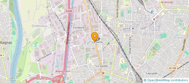 localisation de l'entreprise MONSIEUR SEBASTIEN ROCTON à TOULOUSE