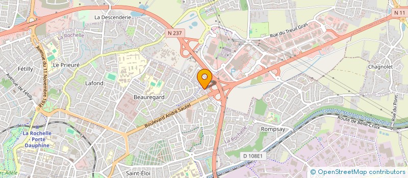 localisation de l'entreprise MONSIEUR SEBASTIEN RODTS  PUILBOREAU