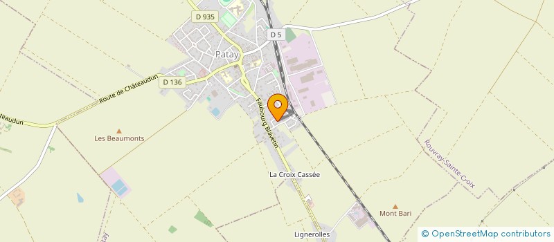 localisation de l'entreprise MONSIEUR SEBASTIEN ROJO  PATAY