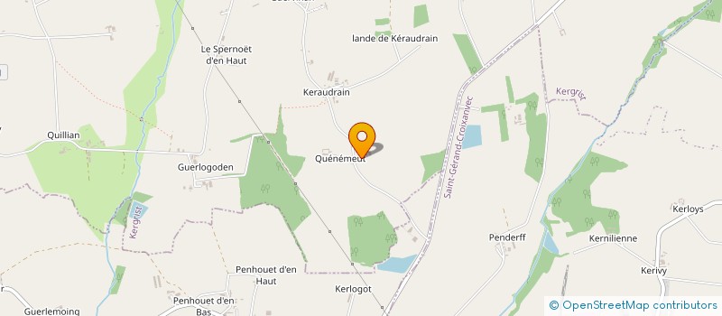 localisation de l'entreprise MONSIEUR SEBASTIEN ROLLAND  KERGRIST