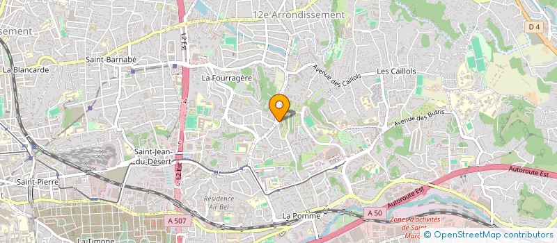localisation de l'entreprise MONSIEUR SEBASTIEN ROMANELLI à MARSEILLE
