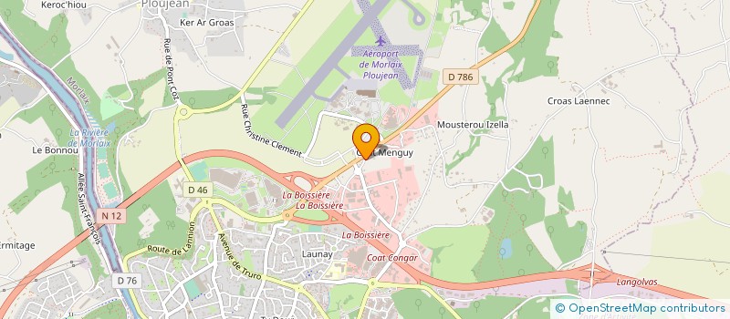 localisation de l'entreprise MONSIEUR SEBASTIEN ROPARS à MORLAIX