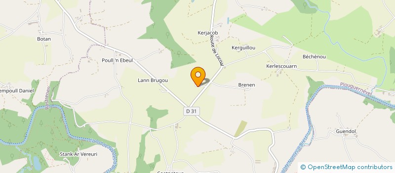 localisation de l'entreprise MONSIEUR SEBASTIEN ROPERS  PLOUGUERNEVEL