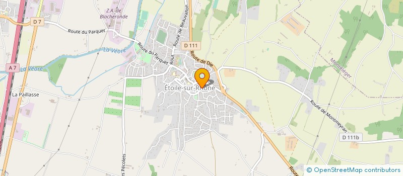 localisation de l'entreprise MONSIEUR SEBASTIEN ROQUES  ETOILE-SUR-RHONE