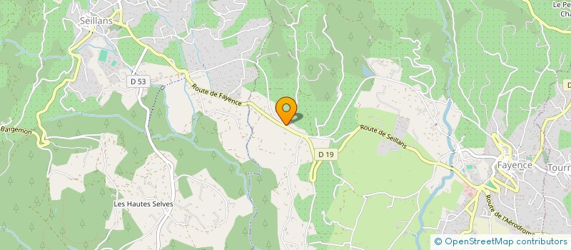 localisation de l'entreprise MONSIEUR SEBASTIEN ROSSEL  FAYENCE