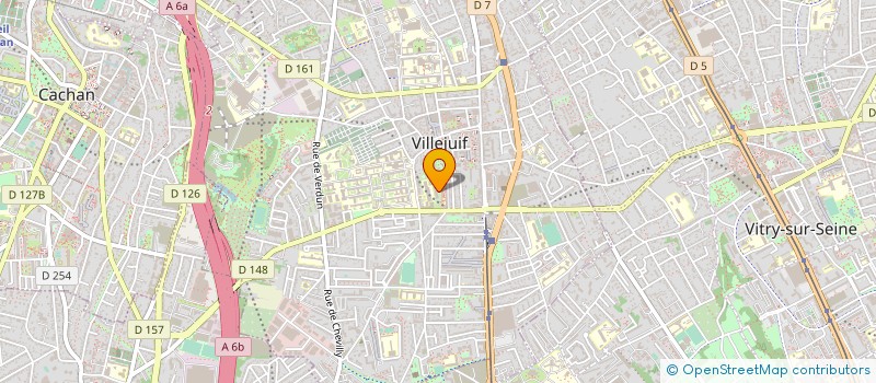 localisation de l'entreprise MONSIEUR SEBASTIEN ROSSELOT à VILLEJUIF