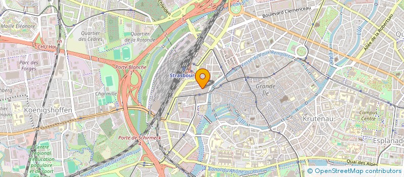 localisation de l'entreprise MONSIEUR SEBASTIEN ROTHAN  STRASBOURG