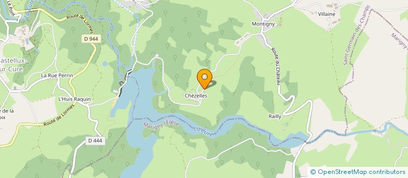 localisation de l'entreprise MONSIEUR SEBASTIEN ROTIEL  SAINT-GERMAIN-DES-CHAMPS