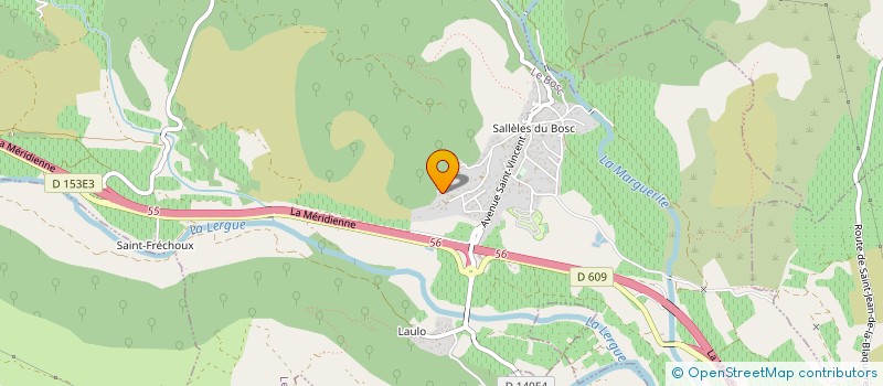 localisation de l'entreprise MONSIEUR SEBASTIEN ROUCAIROL  LE BOSC