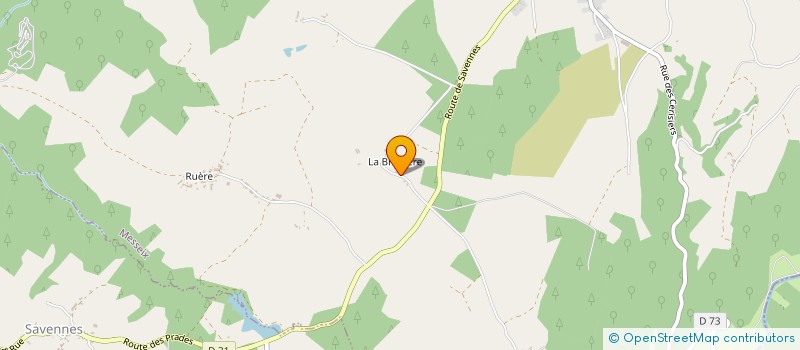 localisation de l'entreprise MONSIEUR SEBASTIEN ROUDET  MESSEIX